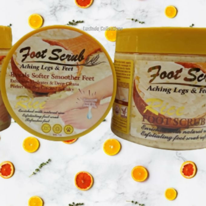 Fruit Of The Wokali Rice Foot Scrub