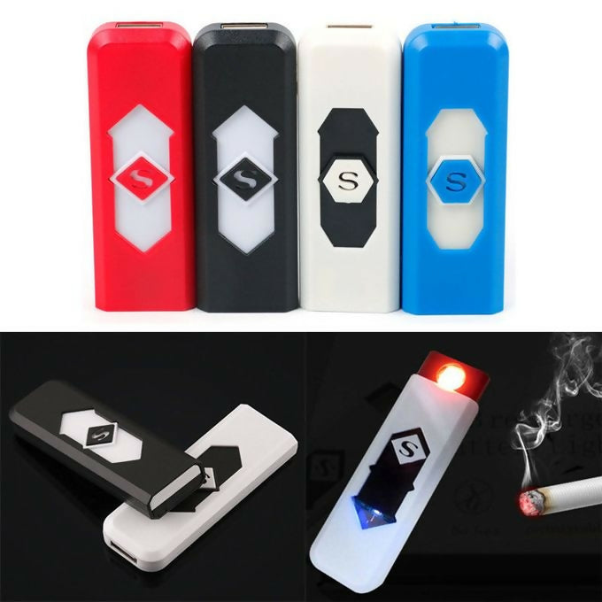 New Slim USB Rechargeable Cigar/ Cigarette Flameless Lighter