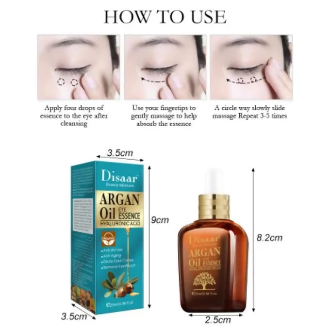 Disaar Argan Oil Eye Essence with Hyaluronic Acid