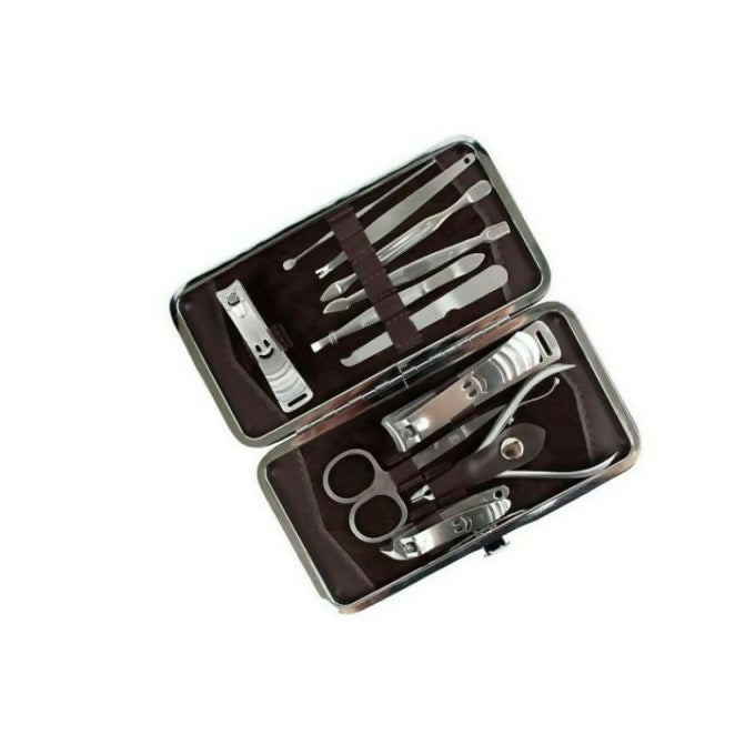 Manicure & Pedicure Set Kit-Home, Salon& Nail Parlour12pcs