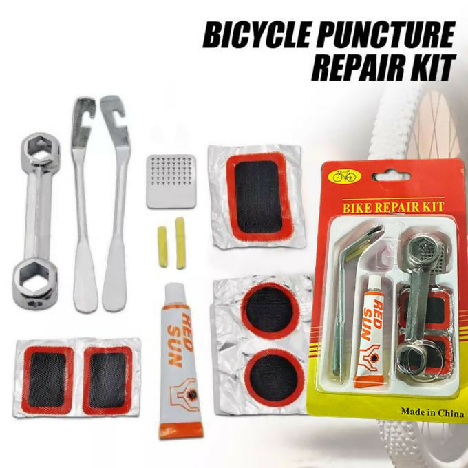Bike Puncture Puncture Repair Kit And Pump Puncture Repair Big W