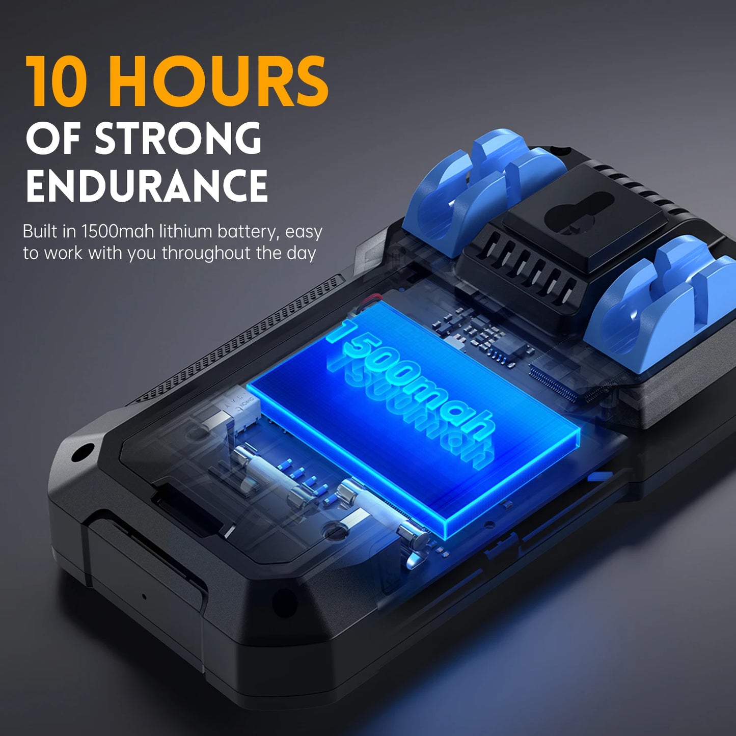 DMT-99 Digital Voltage and Current Tester 9999 Counts Smart Professional 1000V 10A True RMS Auto Range AC DC Ohm Hz Capacitance