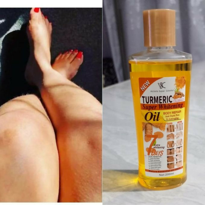 Victoria Turmeric Oil Whitening & Brightening Body Oil