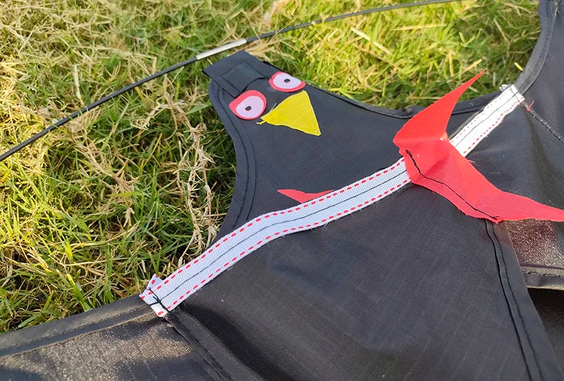 Outdoor Toys 47 Inch Bird Scaring Eagle Kite Good Flying For Garden/Orchard/ Farm