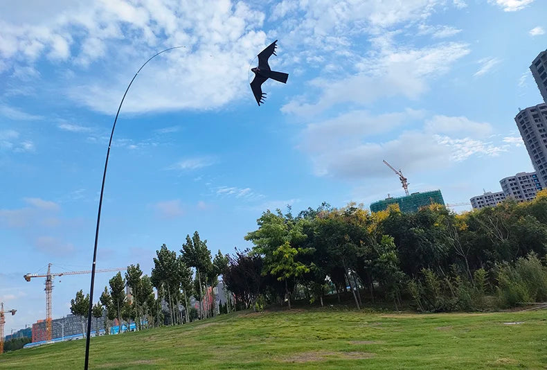 Outdoor Toys 47 Inch Bird Scaring Eagle Kite Good Flying For Garden/Orchard/ Farm