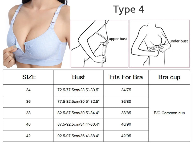 Nursing Bra Without Bones Maternity Bras Pregnancy Clothes Prevent Sagging Breastfeeding Women Breathable Lactancia Feeding Bras
