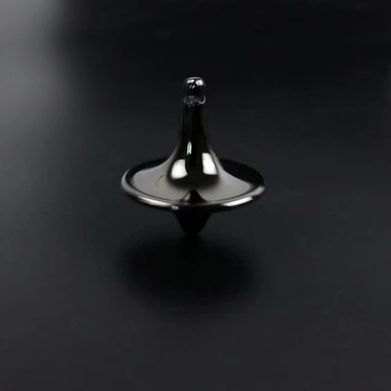 2PCS Hot Movie Totem Metal Gyro Silver Hand Spinning Top Fingertips Small Cyclone Gyroscope Fidget Toys For Children Gifts
