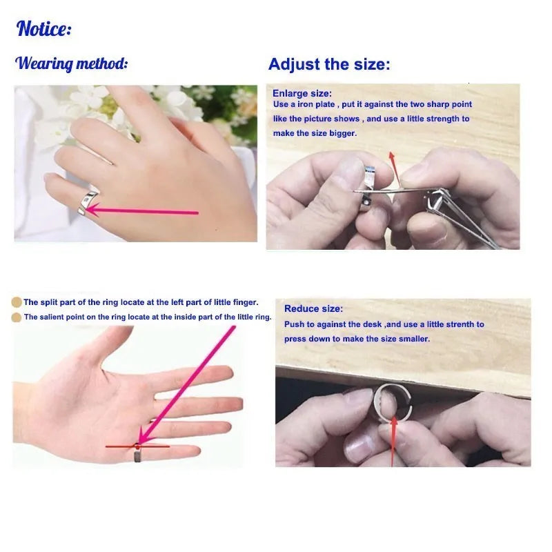 Anti Snore sleep Ring Magnetic Therapy Acupressure Treatment Against Snoring Device Snore stop Stopper Finger Ring Sleeping Aid