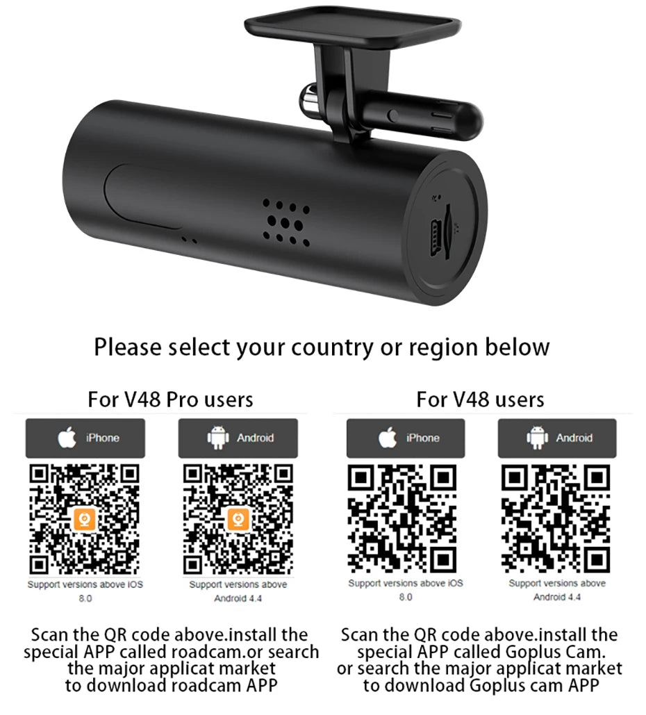 New Hidden Dash Cam WIFI FULL HD 1080P Mini Car Camera DVR G-Sensor Driving Recorder Night Version App Dashcam PK XiaoMi 70Mai