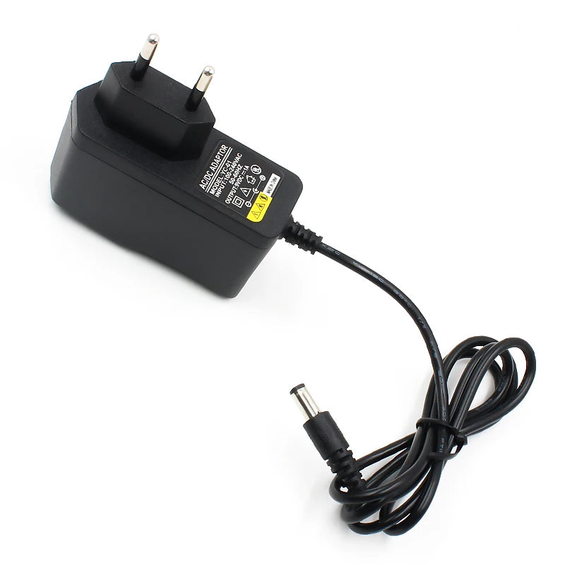 DC 9V1A 9V 1A Power Supply AC 100V-240V Converter Adapter EU Plug Charger 5.5mm x 2.1mm 1000mA for arduino Diy Kit