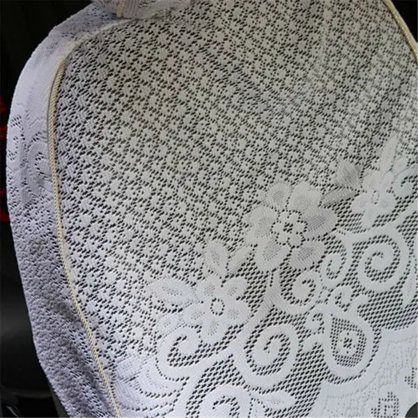 Half Lei mesh seat cover Lace car seat clothes four seasons use for Octavia car care 8pieces/set