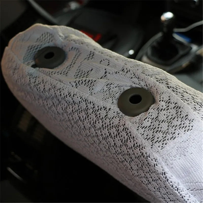 Half Lei mesh seat cover Lace car seat clothes four seasons use for Octavia car care 8pieces/set