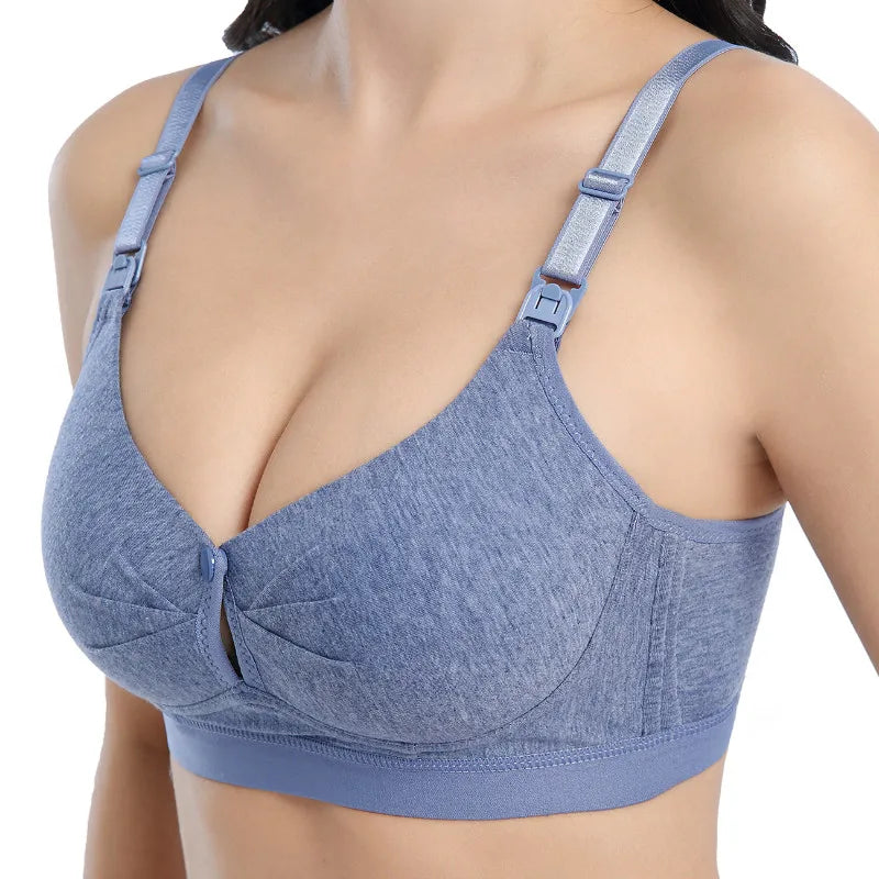 Nursing Bra Without Bones Maternity Bras Pregnancy Clothes Prevent Sagging Breastfeeding Women Breathable Lactancia Feeding Bras