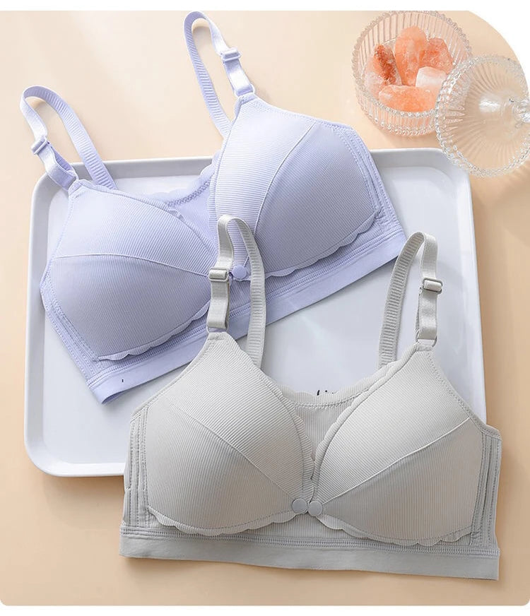 Nursing Bra Without Bones Maternity Bras Pregnancy Clothes Prevent Sagging Breastfeeding Women Breathable Lactancia Feeding Bras