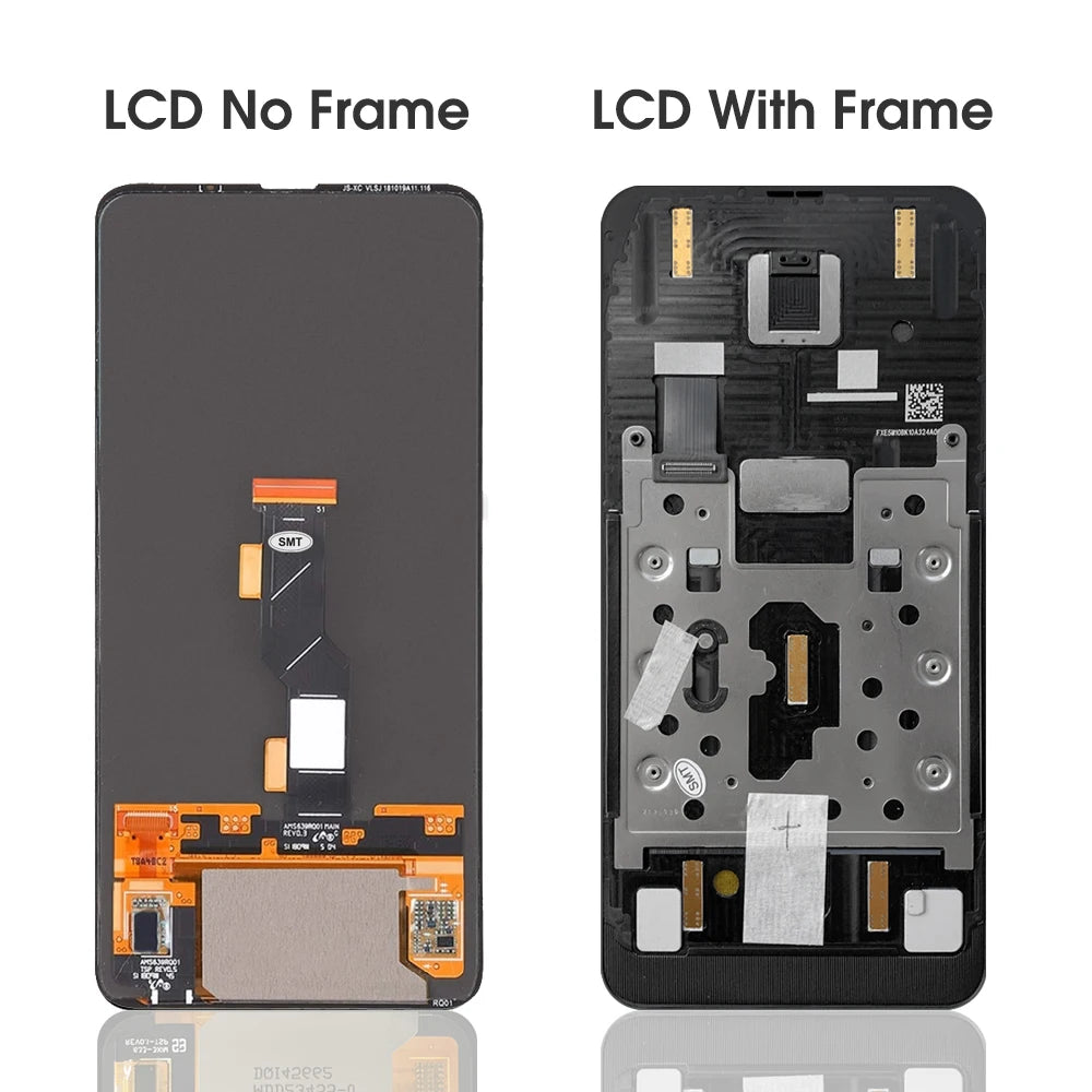 AMOLED For Xiaomi Mi Mix 3 LCD Display Touch Screen Digitizer with Frame 6.39" For Xiaomi Mix3 5G M1810E5A Screen Replacement