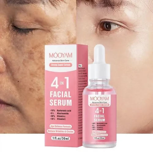 MOOYAM Vitamin C, Hyaluronic Acid, Niacinamide Vitamin E Super Serum
