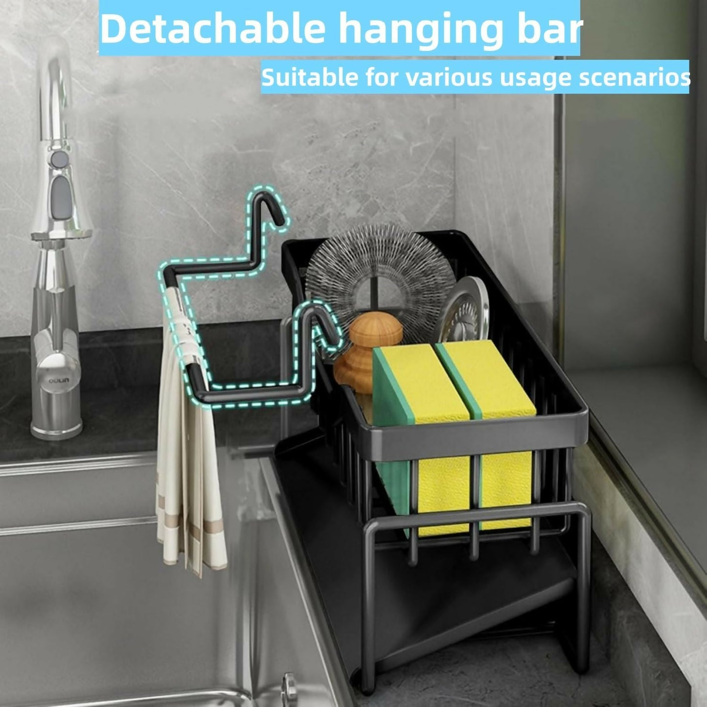 Kitchen / bathroom Sink Caddy
