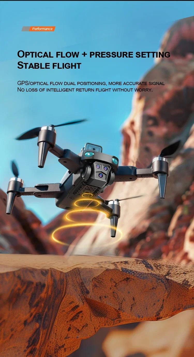 2024 Monster M20 Drone 8K Professional HD Camera No GPS Foldable Quadcopter Obstacle Avoidance Brushless RC Dron Toys Gifts