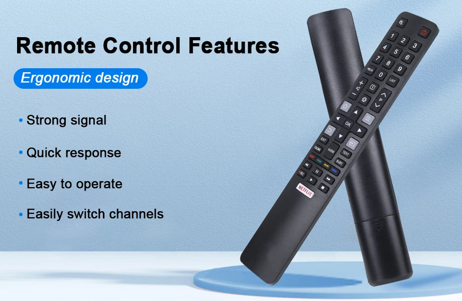 RC802N Universal Remote Control Smart TV Replacer For TCL 4K UHD LCD /LED Smart TCLTV U43P6046/U55C7006/U49P6046/U65P6046