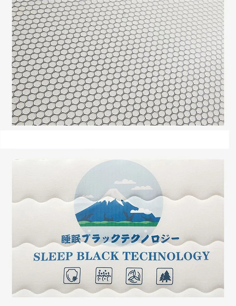 Mattress Topper Knitted Cotton Soft Foam Tatami Mattresses Intercalated Latex Thickened Sponge Cushion Folding Mattresses Mat