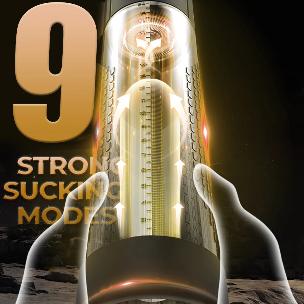 Electric penis pump expanding simulation vacuum pump expanding extension pump male masturbator penis bigger coach adult sex toys
