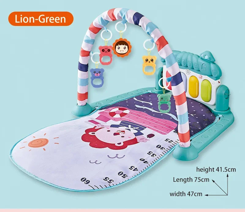 New Selling Baby Toys Music Pedal Piano 0-1 Year Old Newborn Piano Game Pad Christmas Gift Mother and Child Supplies