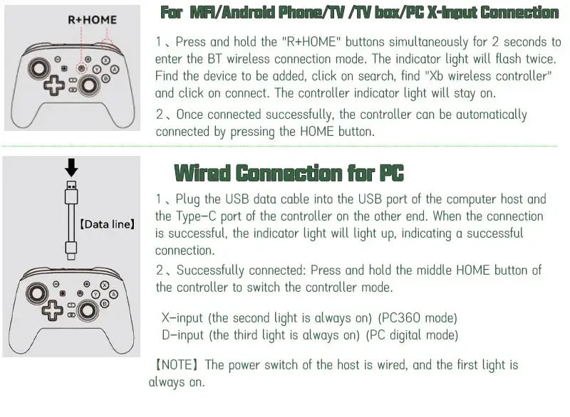 Wireless Gamepad For Pro Switch Elite BT Controller for Nintendo Switch OLED/Lite Joyestick For PC/Steam Deck With 6 Axis