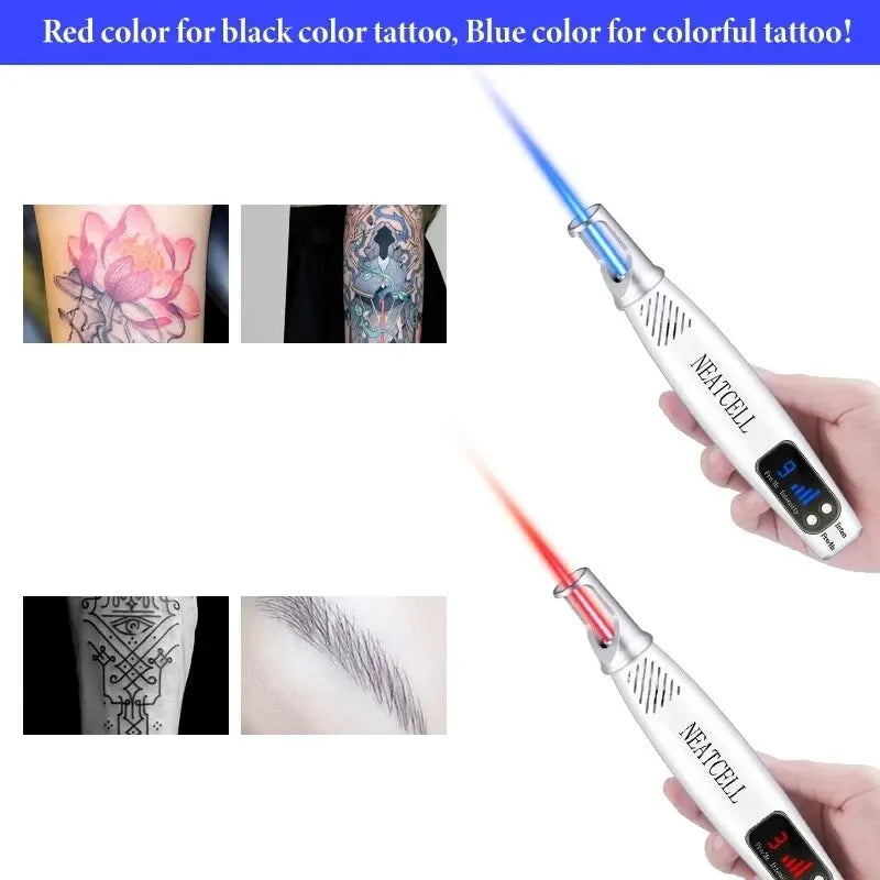 Picosecond Laser Pointer for Mole Removal Dark Spot Removal Pen Tattoo Acne Skin Pigment Portable Removal Machine Beauty Device