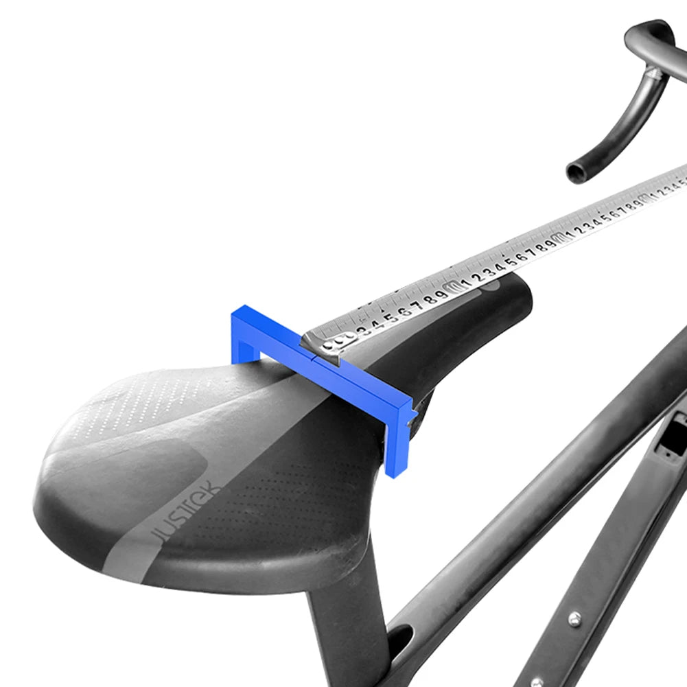 Bike Seat Height Measuring Tool RISK Bicycle Bike Seat Cushion Height Measuring Tool Fitting Measurement Gauge Adjustment Tool