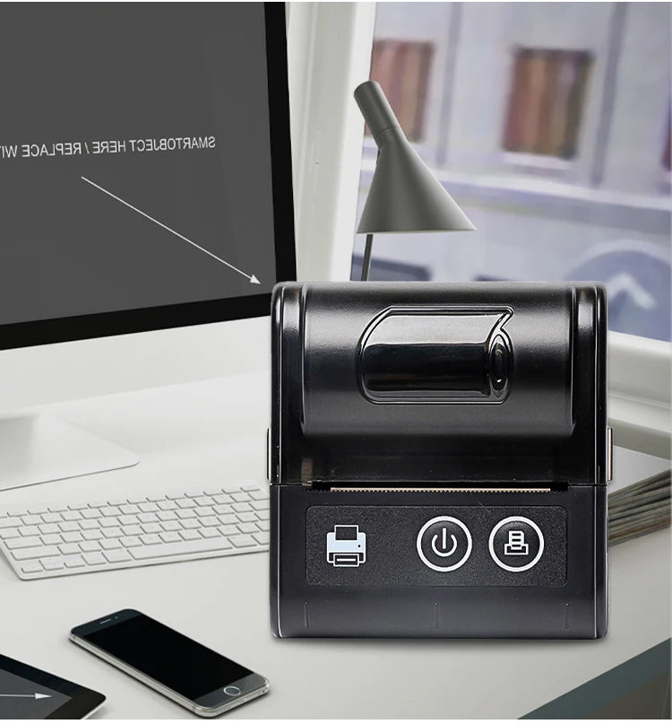 58MM Mini Pocket Thermal Receipt Printer Mobile Portable Ticket Bill Wireless Bluetooth USB Thermal POS Printer PC Android IOS