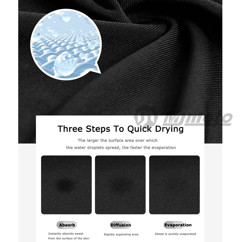 MOTOCENTRIC Motorcycle Underwear Quick-Drying Set Men's Motorcycle Sweat Clothes Base Layers Tight Long Johns Tops & Pants Set
