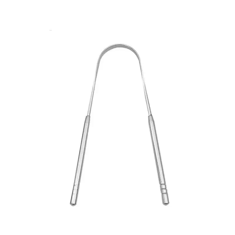 U Shape Tongue Scraper Oral Care Tools Stainless Steel Clean Mouth Clean Tongue Brush Bad Breath Tongue Tongue Cleaner