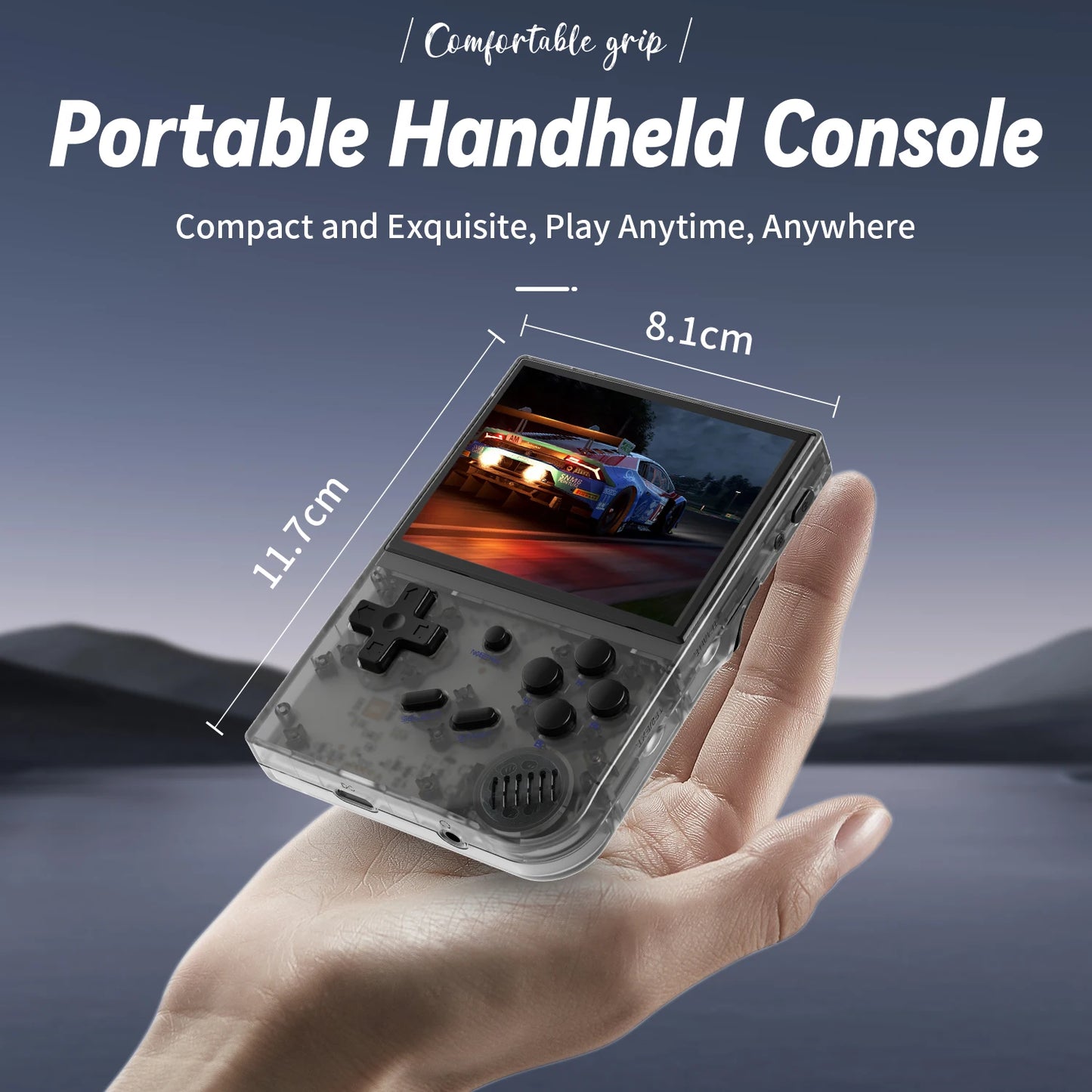 ANBERNIC RG35XX Plus/RG35XX Retro Handheld Game Console 3.5″ IPS Screen Linux Portable Video Game Player Support HD-M-I TV Outpu