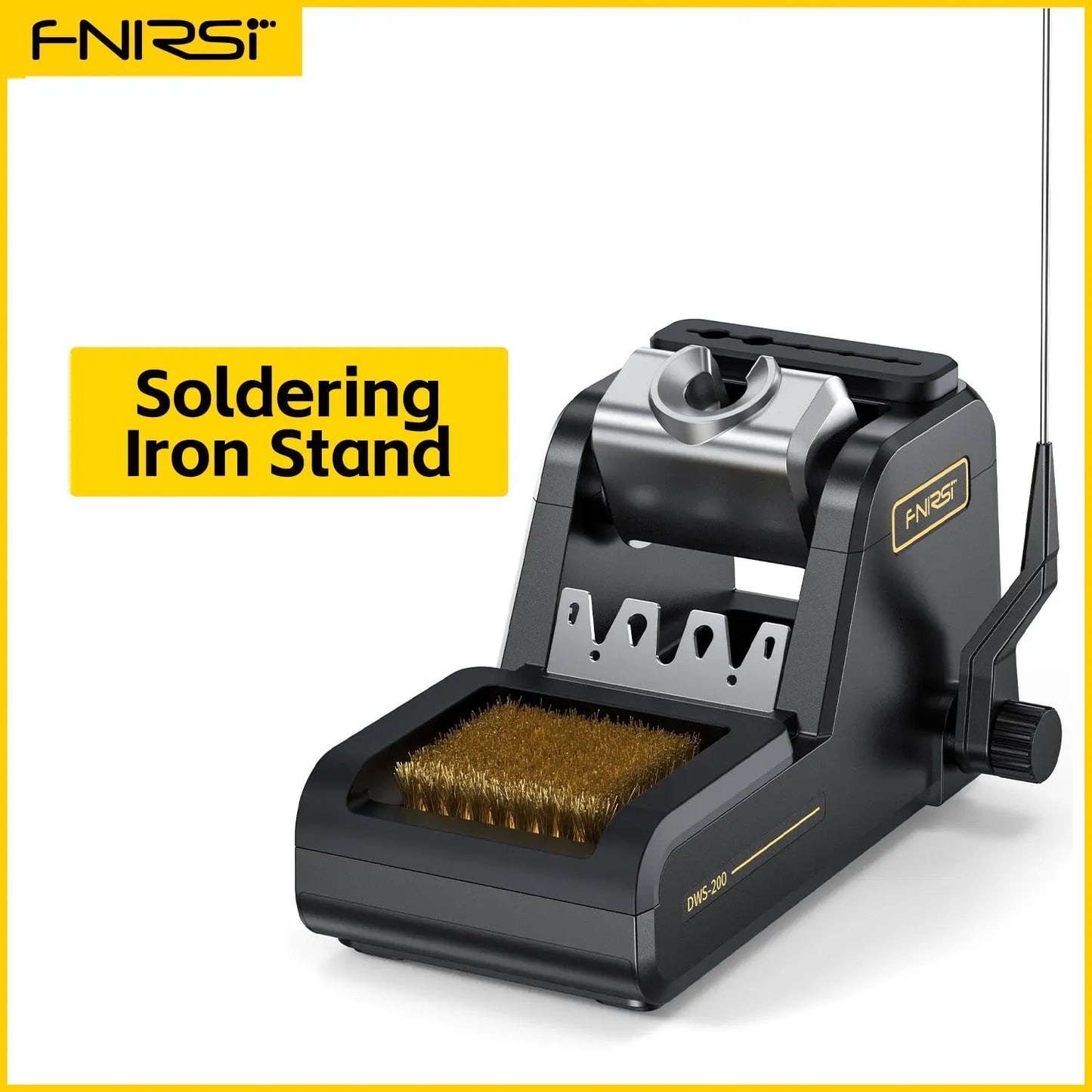 FNIRSI HS-02 series soldering iron tip accessories, power supply cc cable soldering iron stand complete set of accessories