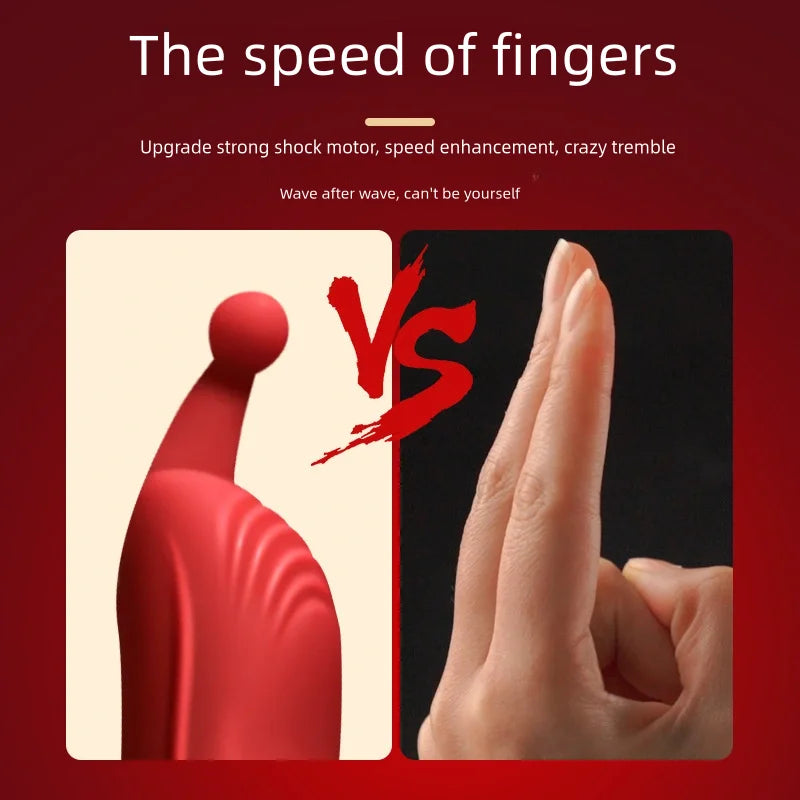 Finger Condom Vibrator Lasting Ring Clitoris Masturbation Massage Cock Ring Delay Ejaculation Penis Sleeve Sex Toys For Man