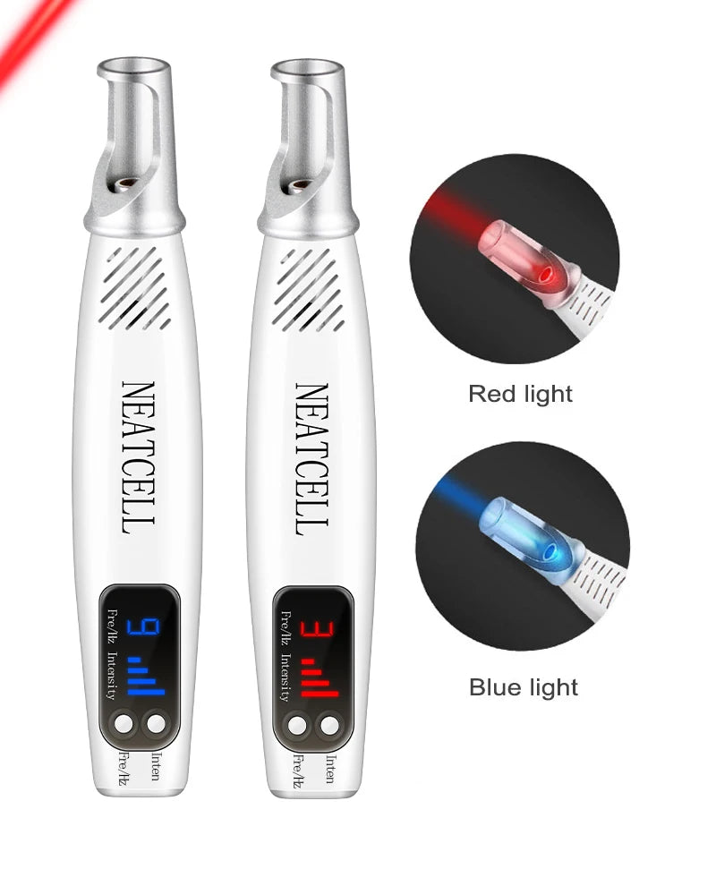Picosecond Laser Pointer for Mole Removal Dark Spot Removal Pen Tattoo Acne Skin Pigment Portable Removal Machine Beauty Device