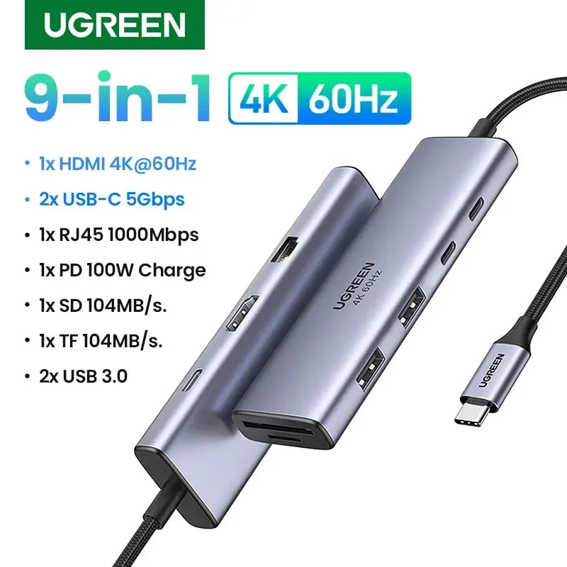 Usb type c hub hdmi 4k 60hz sale