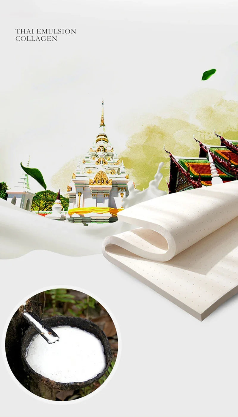 Mattress Topper Knitted Cotton Soft Foam Tatami Mattresses Intercalated Latex Thickened Sponge Cushion Folding Mattresses Mat