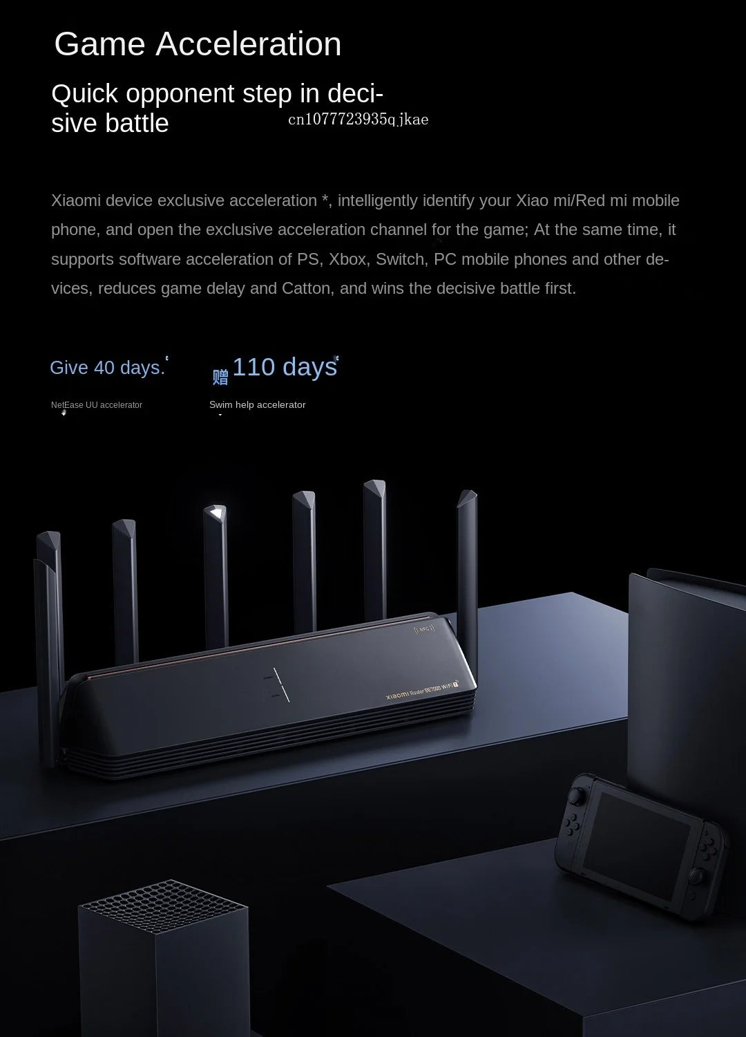 New Xiaomi Router BE7000 WIFI 7 Tri-Band WiFi Repeater VPN 1GB Mesh IPTV 4 x 2.5G USB 3.0 Ethernet Ports Modem Signal Amplifier