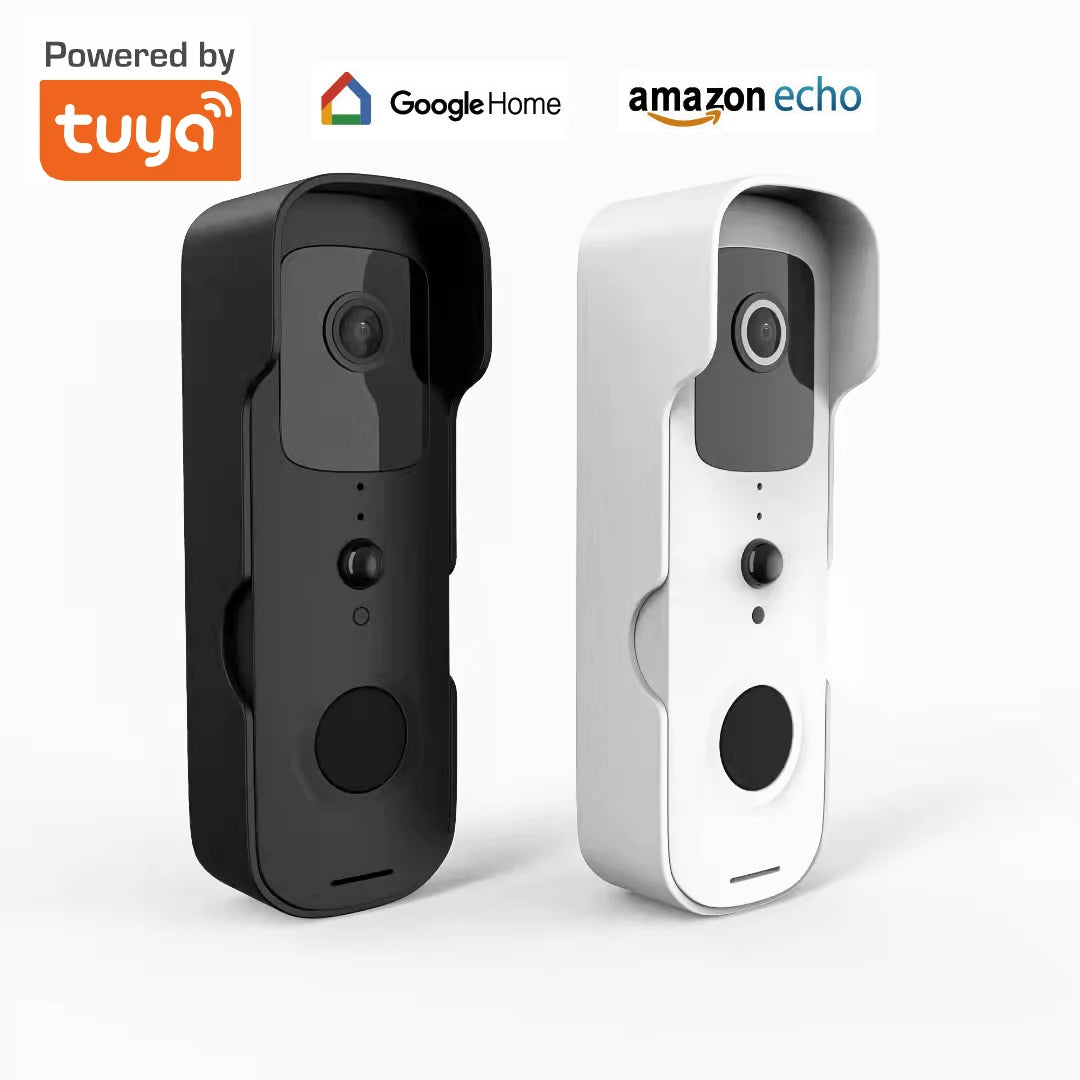 V30 Tuya Smart Video Doorbell Wireless WiFi 1080P Video Intercom Door Bell Two-Way Audio Works With Alexa Echo Show Google Home