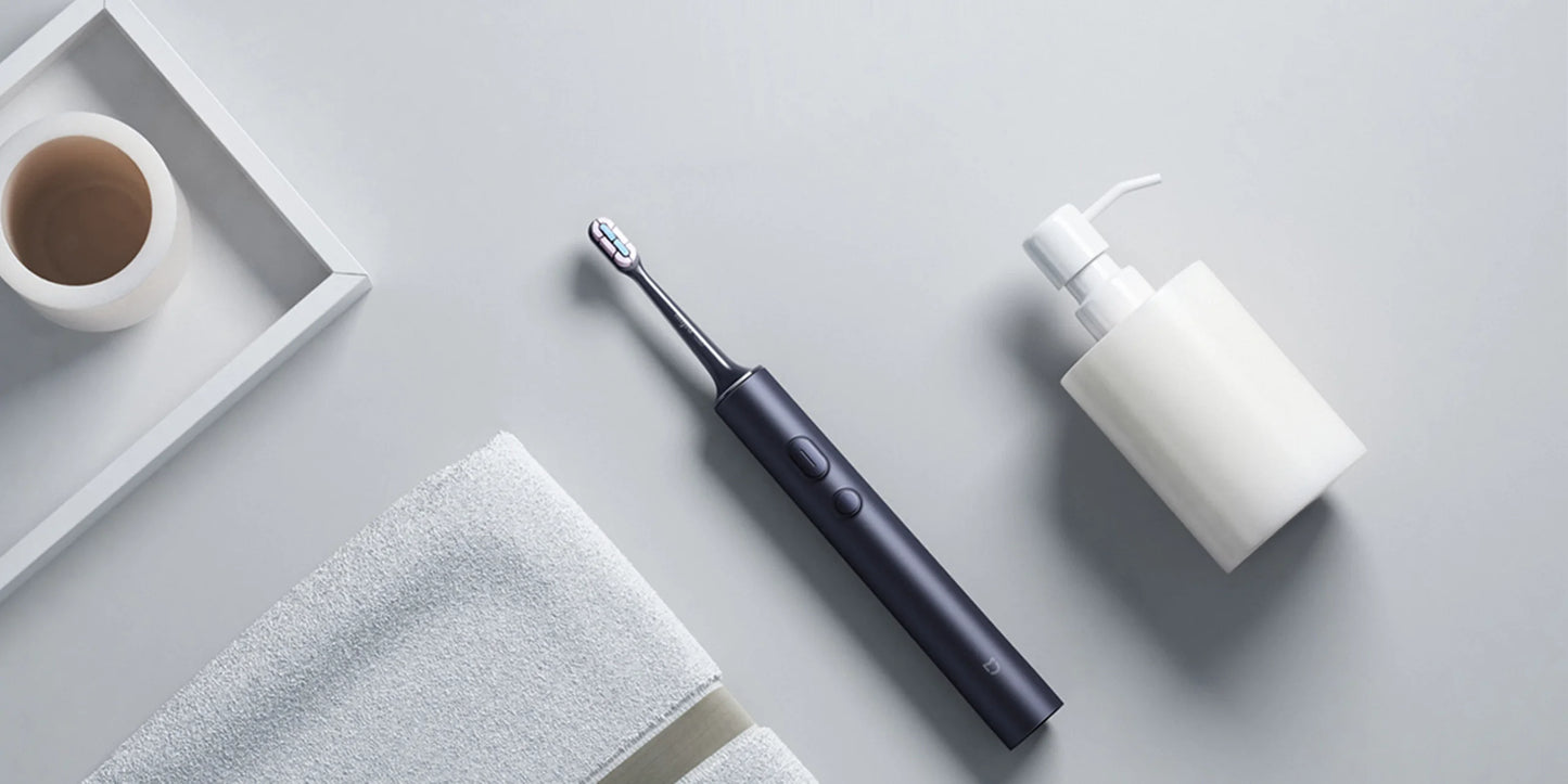 XIAOMI MIJIA T700 Sonic Electric Toothbrush,360° Wireless Charging,3 Modes,Ultrasonic Electric Toothbrushes With 2 Brush Heads