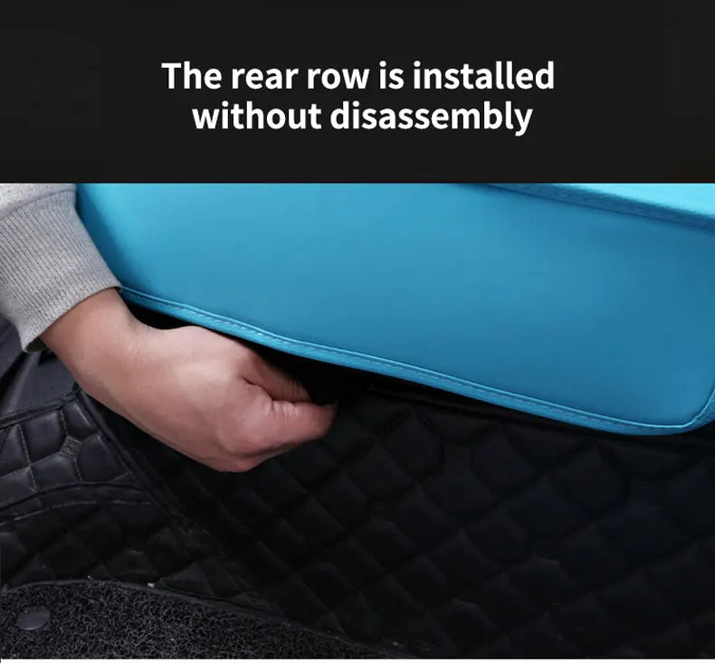 4 Pc Car Accessories Most Comfortable Cute Waterproof Nappa Custom Fit Design Universal Full Set Luxury Leather Car Seat Cover