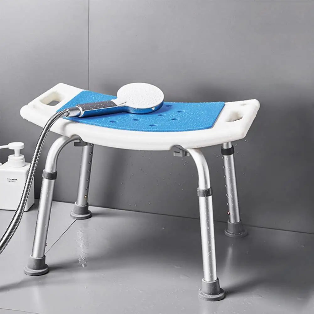 1~10PCS Bathroom Bath Chair Non-slip Warm EVA Blue Aid Seat Bathroom Bath Chair Shower Stool Seat Cushion Safe Bathroom Chairs