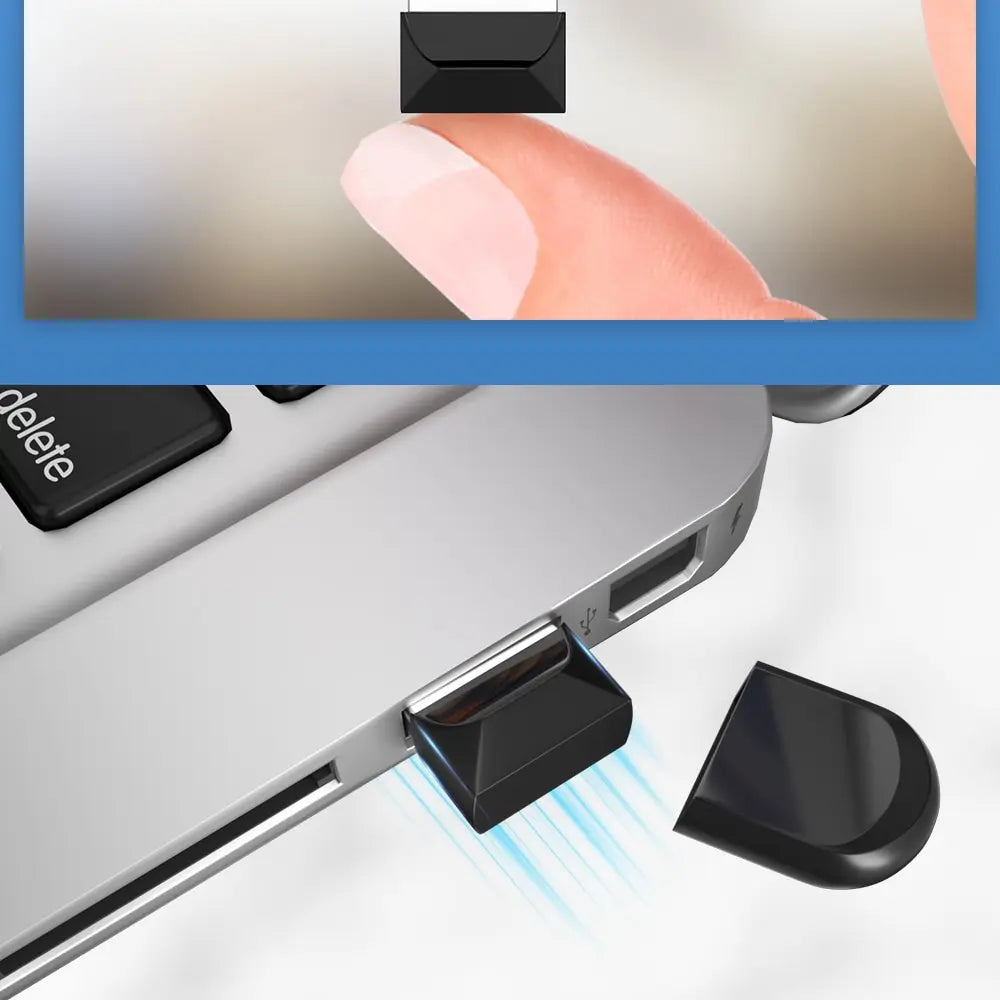 High Speed Mini USB Flash Drives 64gb Black Waterproof Pen Drive 32gb Portable Memory Stick GB USB Memories Storage for PC