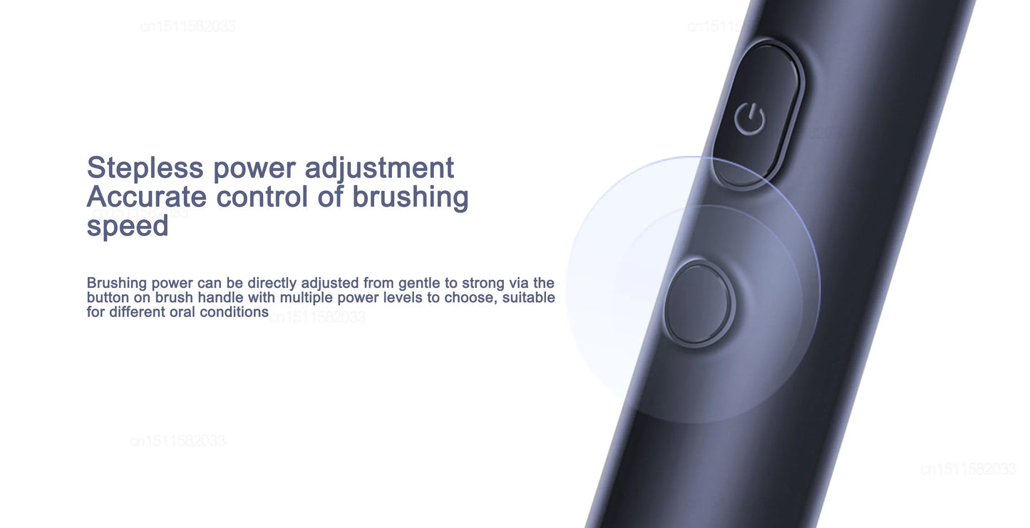 XIAOMI MIJIA T700 Sonic Electric Toothbrush,360° Wireless Charging,3 Modes,Ultrasonic Electric Toothbrushes With 2 Brush Heads