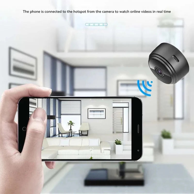 A9 WiFi Mini Camera Wireless Video Recorder Voice Recorder Security Monitoring Camera Smart Home For Infants And Pets