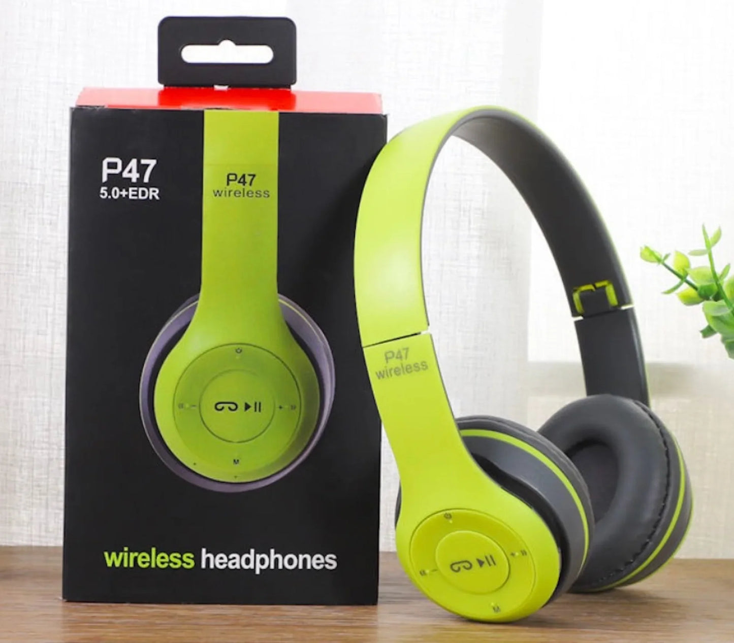 Headset P47 Bluetooth Headset Headset Portable Foldable Heavy Bass Gift Wireless Sports Headset Gaming Headset Long Battery Life