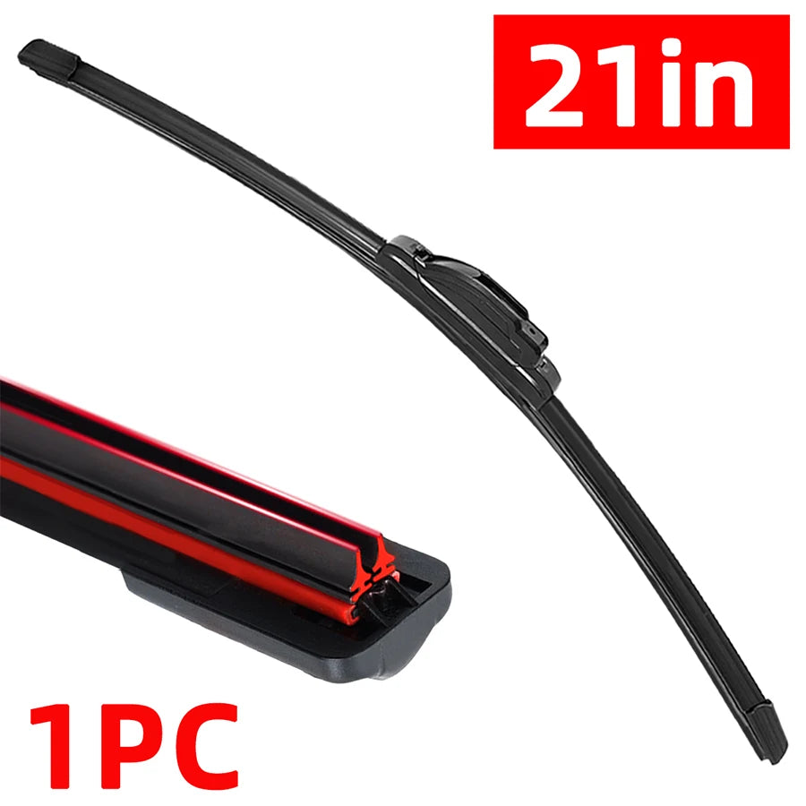1PC car windshield front wiper blade J-hook universal rubber automotive parts14"16"18"19"20"21"22"24"26"