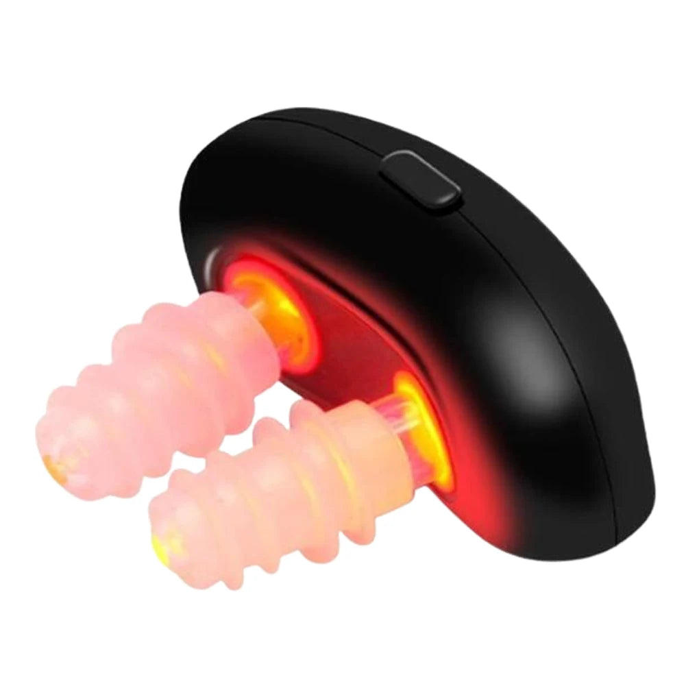 Cordless Red Light Nasal Therapy Device Rhinitis Relief Tool Low Frequency Pulse Nose Massage for Improving Nasal Ventilation