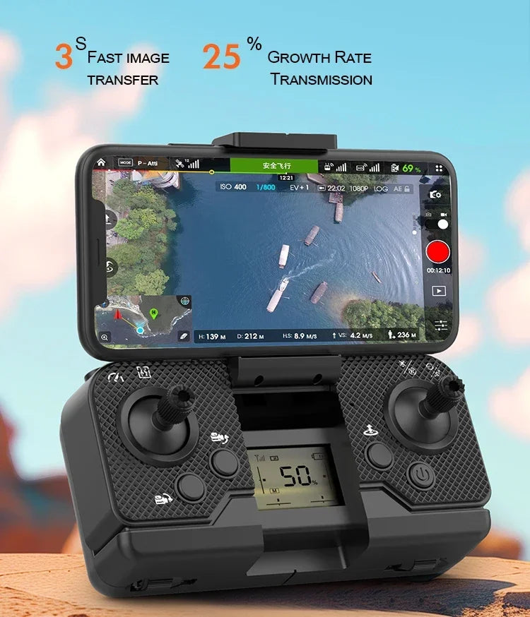 2024 Monster M20 Drone 8K Professional HD Camera No GPS Foldable Quadcopter Obstacle Avoidance Brushless RC Dron Toys Gifts